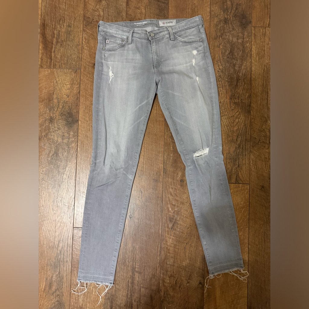 Ag Gray Jeans! Size 28! Stretchy Skinny Jeans!